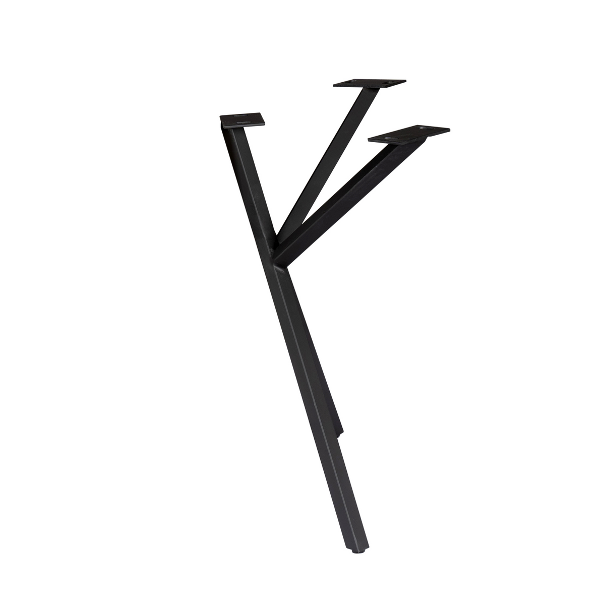 Y-Tischgestell-Set Schwarz Metall