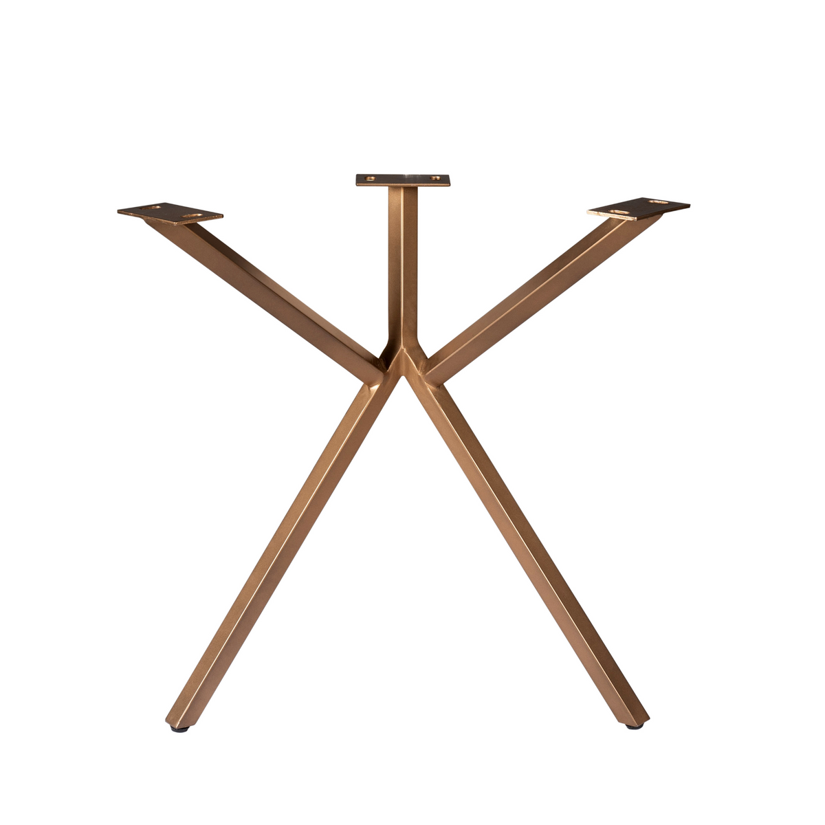 Y-Tischgestell-Set Bronze Metall