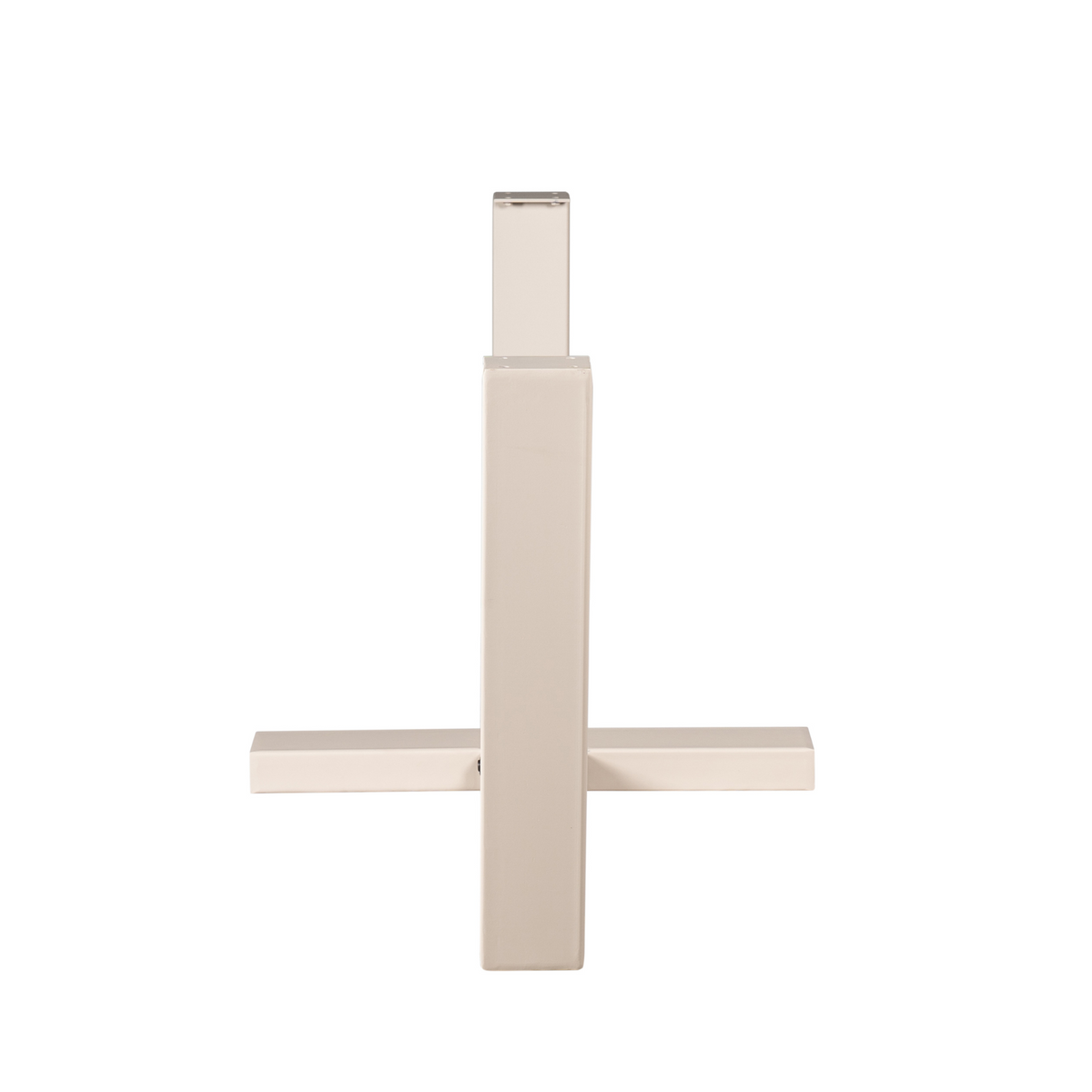 Kreuz-Tischgestell Sand Metall