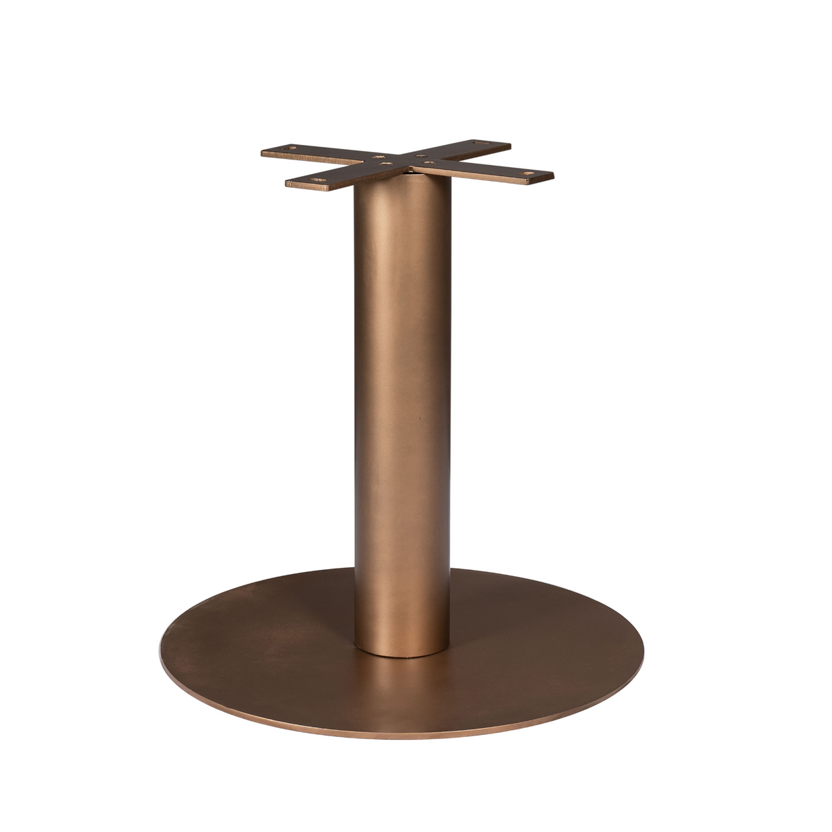 Säulen-Tischgestell Bronze Metall