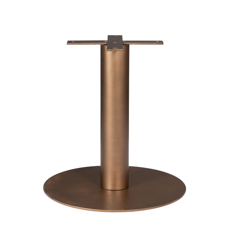 Säulen-Tischgestell Bronze Metall