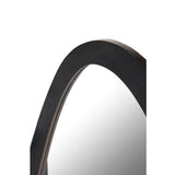 Spiegel organisch Lou Schwarz Mangoholz 70 cm