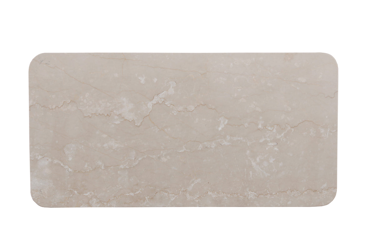 Aufsatzplatte Regal XL Dallas Beige Marmor