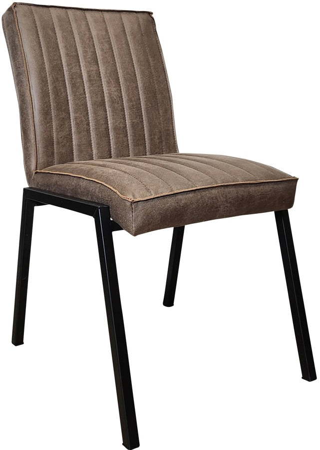 Mikrofaser Stuhl Tilo Lederoptik in 3 Farben