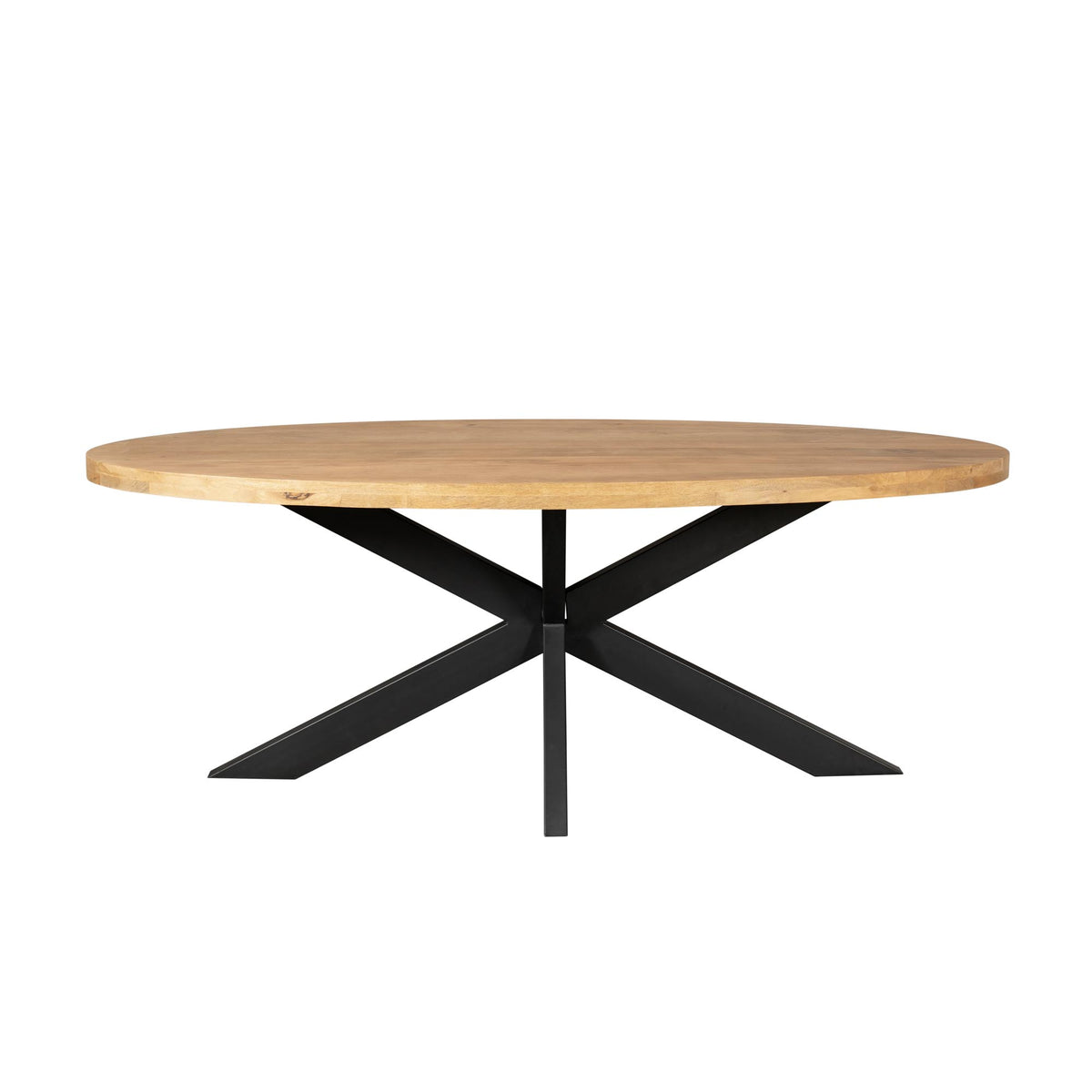 Esstisch oval Dakota Natur Mangoholz in 5 Größen