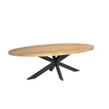 Esstisch oval Dakota Natur Mangoholz in 5 Größen