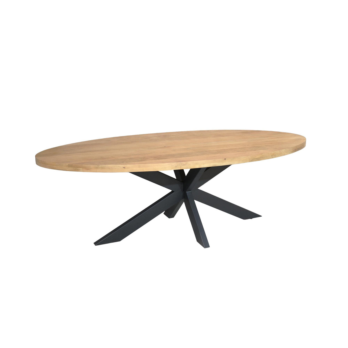 Esstisch oval Dakota Natur Mangoholz in 5 Größen