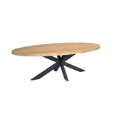 Esstisch oval Dakota Natur Mangoholz in 5 Größen