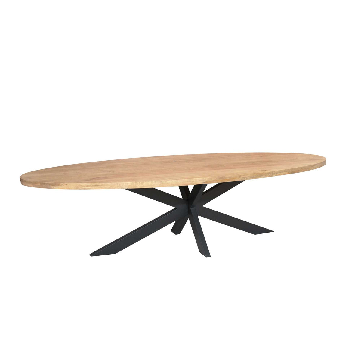 Esstisch oval Dakota Natur Mangoholz in 5 Größen