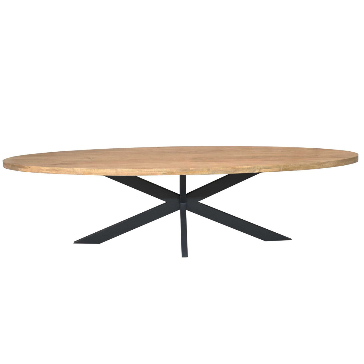 Esstisch oval Dakota Natur Mangoholz in 5 Größen