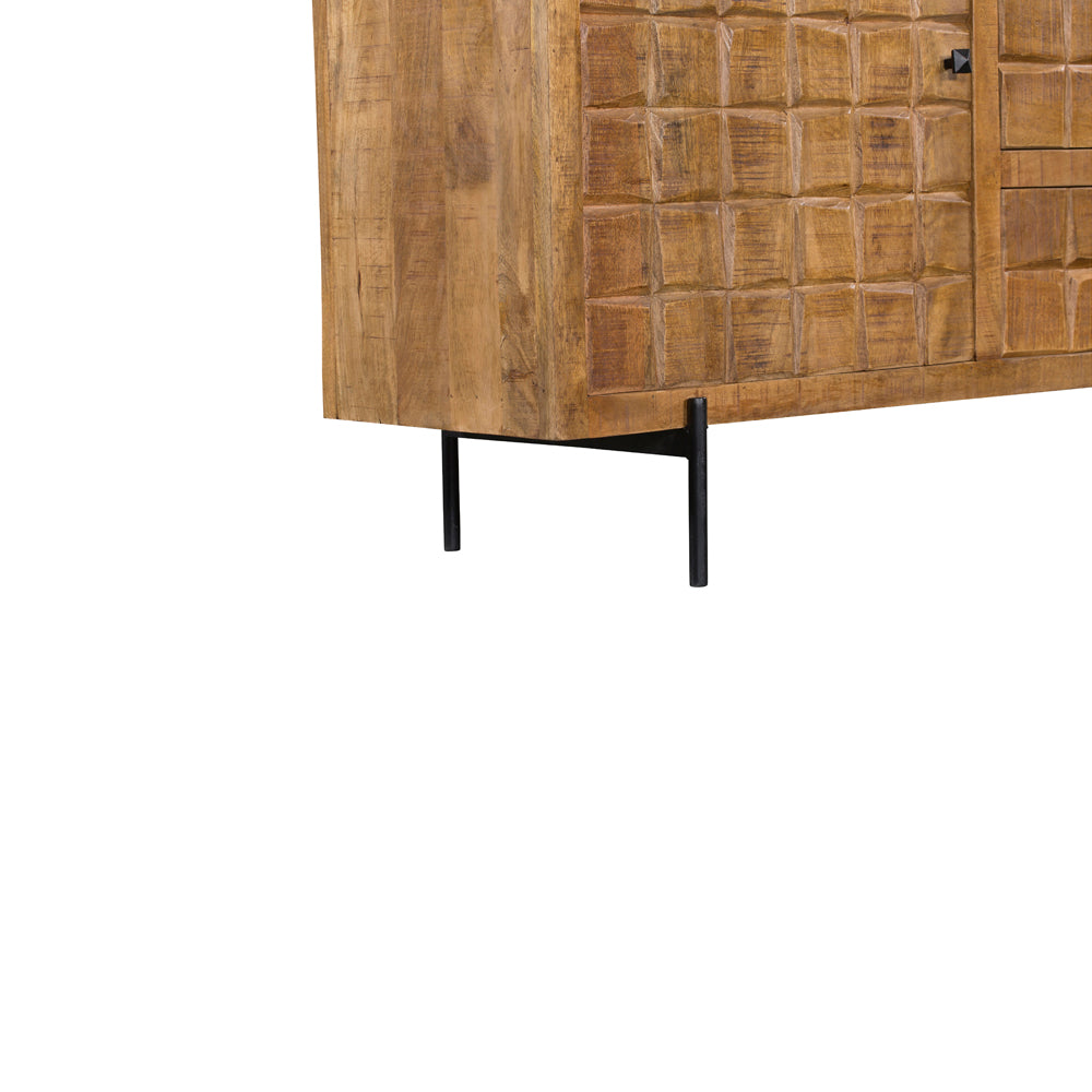 Sideboard Brandy Natur Mangoholz 160 cm