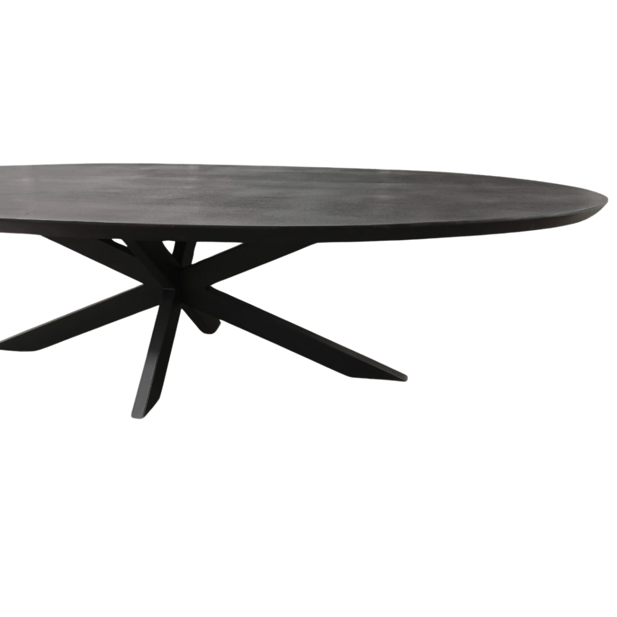 Ovaler Esstisch Brandy Mangoholz massiv, in 2 Farben, 160 bis 300 cm