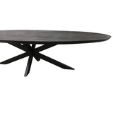 Ovaler Esstisch Brandy Mangoholz massiv, in 2 Farben, 160 bis 300 cm