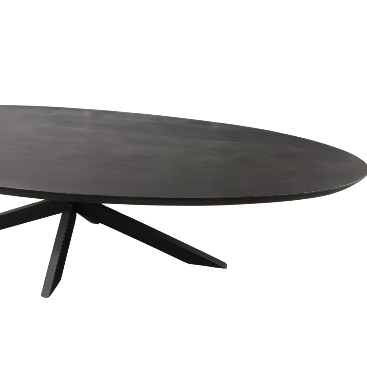 Ovaler Esstisch Brandy Mangoholz massiv, in 2 Farben, 160 bis 300 cm