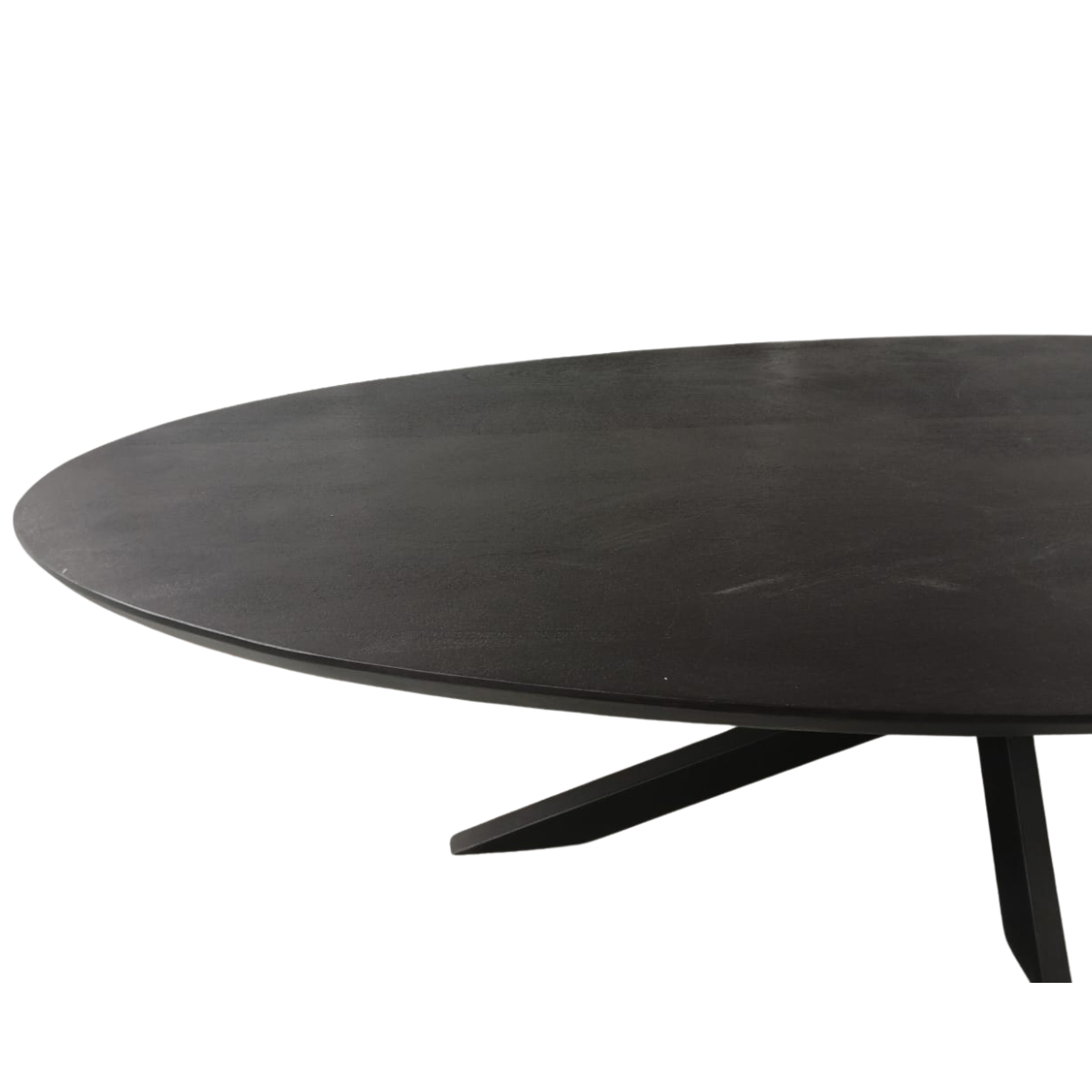 Ovaler Esstisch Brandy Mangoholz massiv, in 2 Farben, 160 bis 300 cm