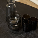 Esstisch oval Brandy Schwarz Mangoholz in 4 Größen