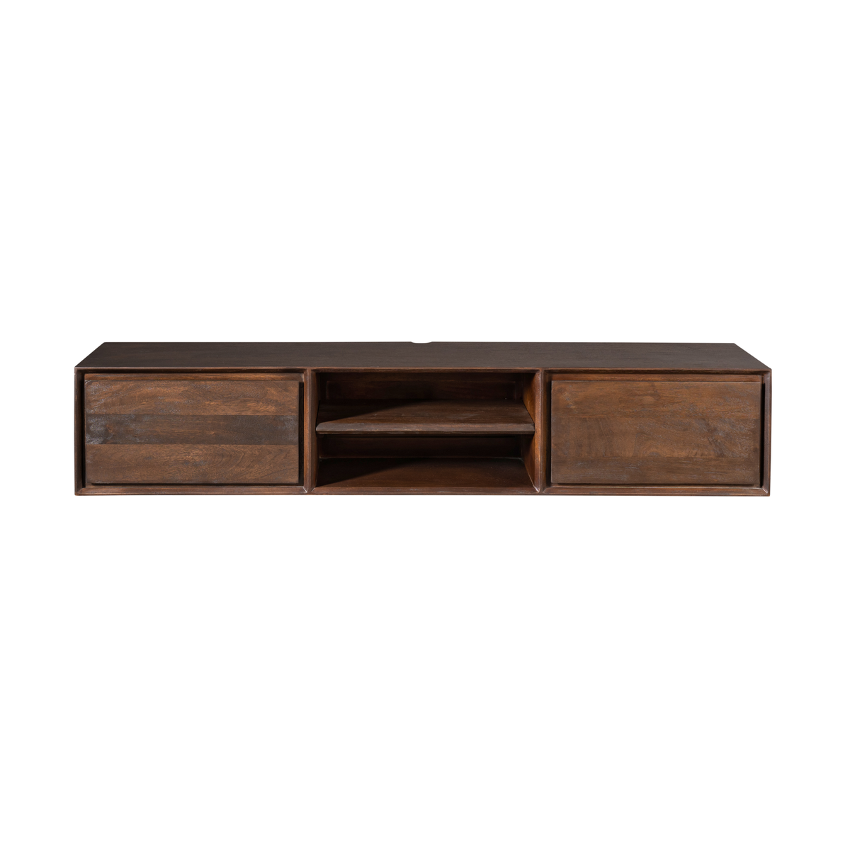 Hänge-TV-Lowboard Ambiance Braun Mangoholz in 5 Größen