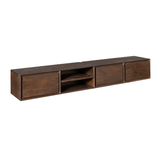Hänge-TV-Lowboard Ambiance Braun Mangoholz in 5 Größen