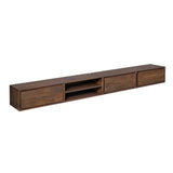 Hänge-TV-Lowboard Ambiance Braun Mangoholz in 5 Größen