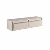 Hänge-TV-Lowboard Ambiance Taupe Mangoholz in 5 Größen