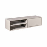 Hänge-TV-Lowboard Ambiance Taupe Mangoholz in 5 Größen