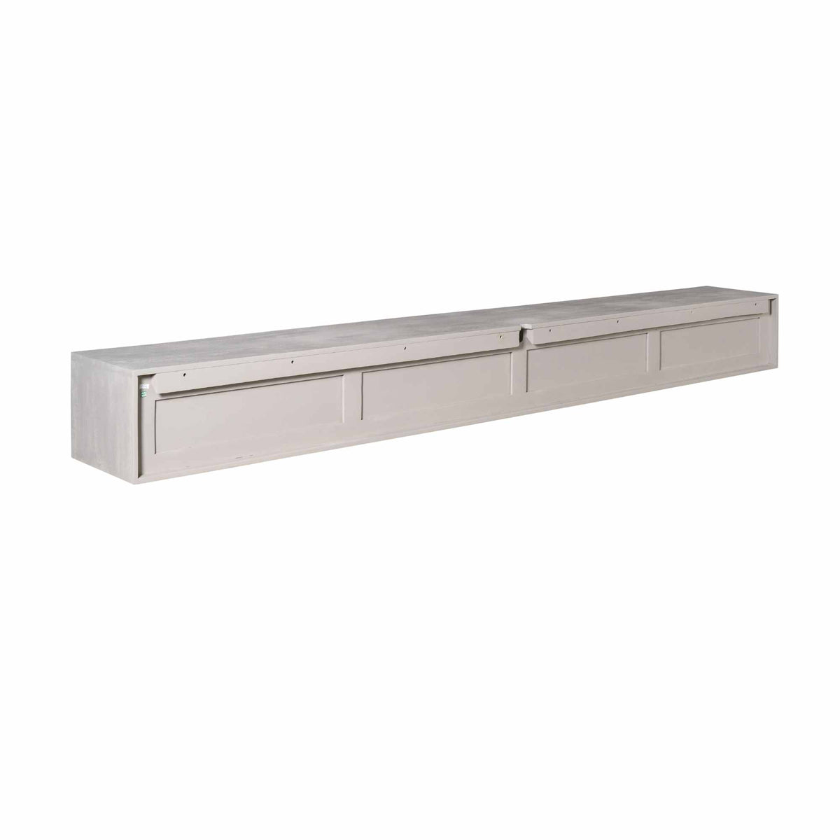 Hänge-TV-Lowboard Ambiance Taupe Mangoholz in 5 Größen