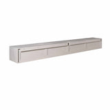 Hänge-TV-Lowboard Ambiance Taupe Mangoholz in 5 Größen