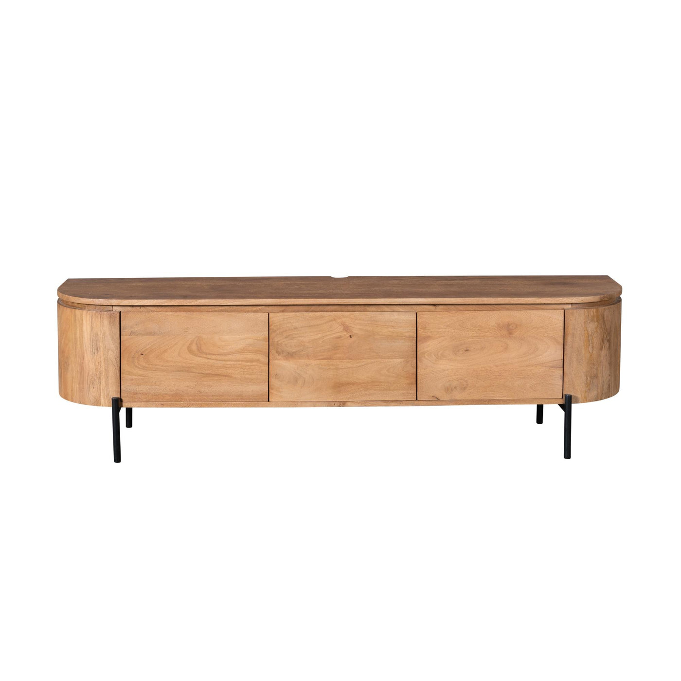 TV-Lowboard Excellent Mangoholz massiv in 4 Farben, 120 bis 280 cm
