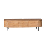 TV-Lowboard Excellent Mangoholz massiv in 4 Farben, 120 bis 280 cm