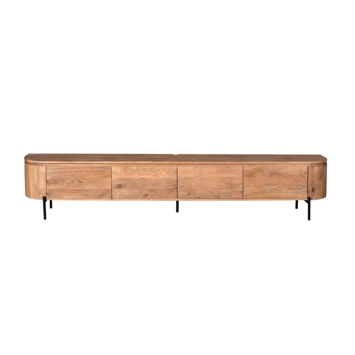 TV-Lowboard Excellent Mangoholz massiv in 4 Farben, 120 bis 280 cm