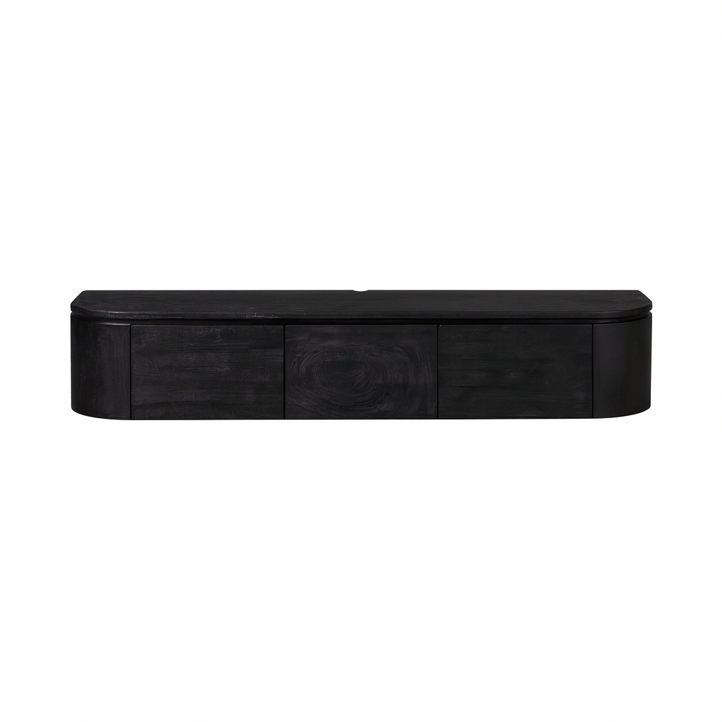 TV-Lowboard Excellent Mangoholz massiv in 4 Farben, 120 bis 280 cm