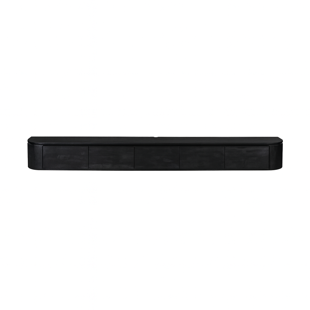 TV-Lowboard Excellent Mangoholz massiv in 4 Farben, 120 bis 280 cm