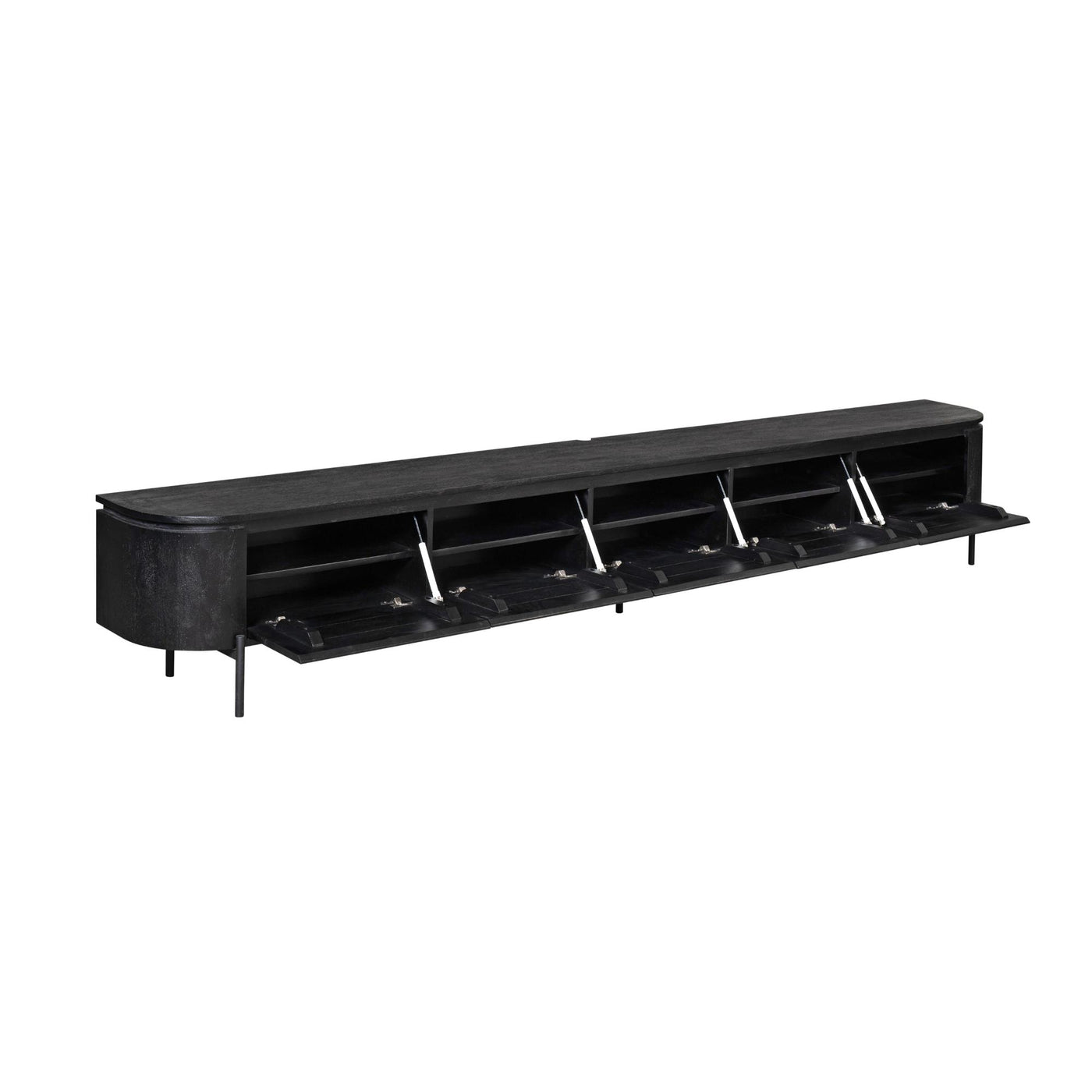 TV-Lowboard Excellent Mangoholz massiv in 4 Farben, 120 bis 280 cm