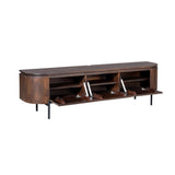 TV-Lowboard Excellent Mangoholz massiv in 4 Farben, 120 bis 280 cm