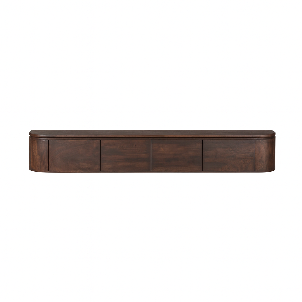 TV-Lowboard Excellent Mangoholz massiv in 4 Farben, 120 bis 280 cm