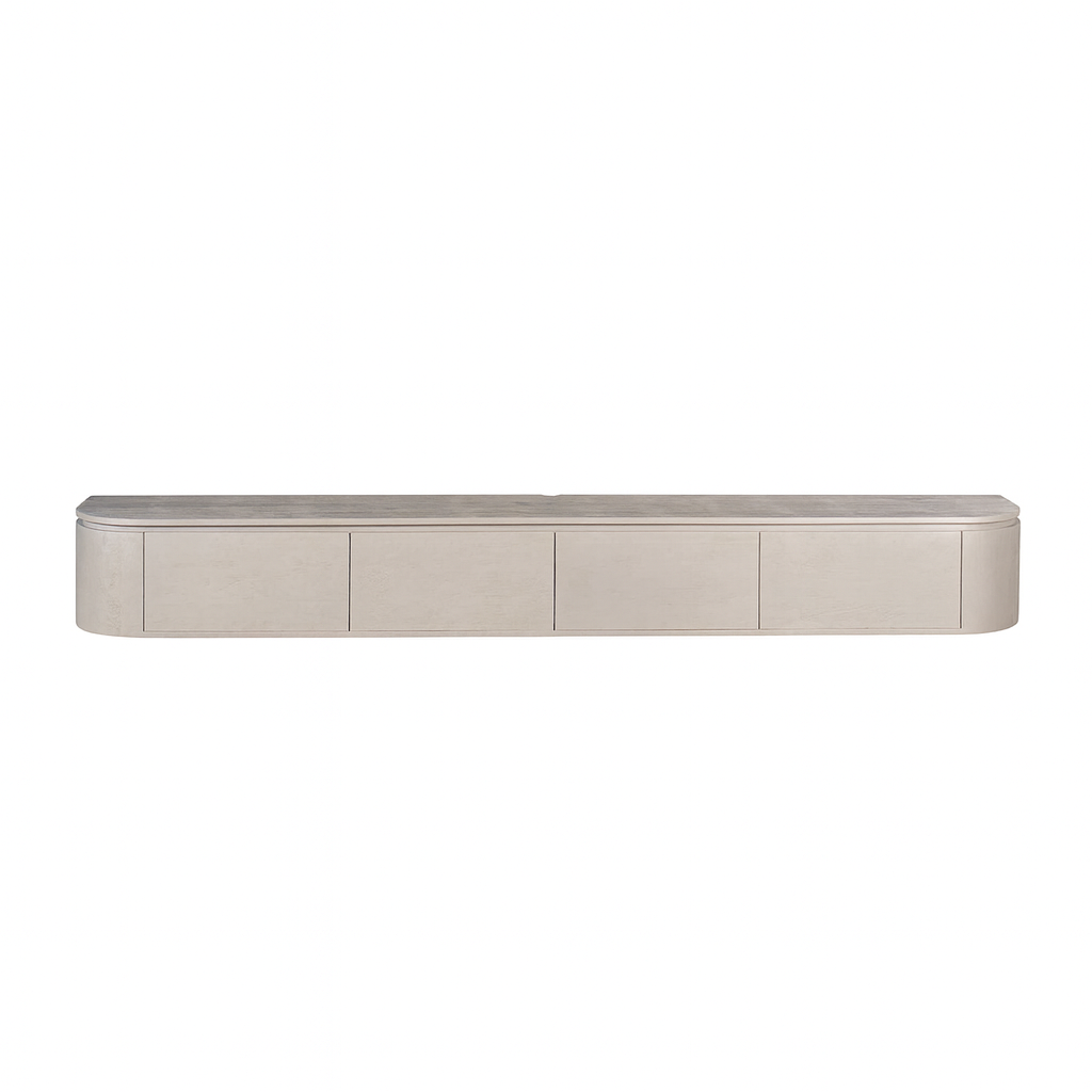 TV-Lowboard Excellent Mangoholz massiv in 4 Farben, 120 bis 280 cm