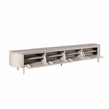 TV-Lowboard Excellent Mangoholz massiv in 4 Farben, 120 bis 280 cm
