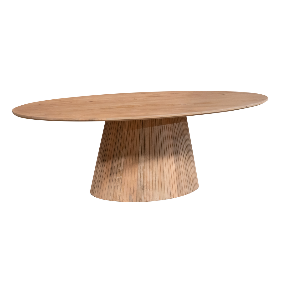 Esstisch oval Solana Natur Mangoholz in 2 Größen