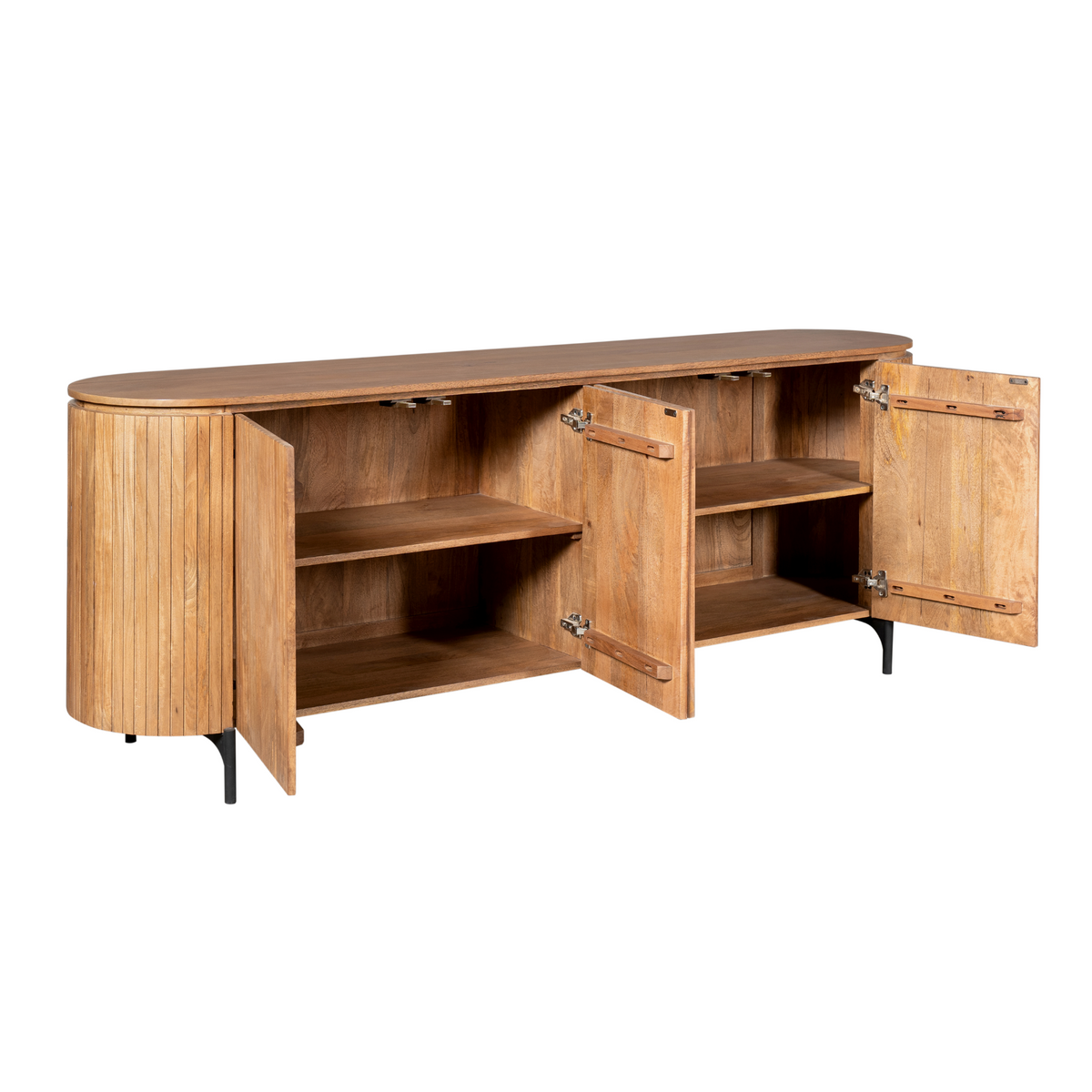Sideboard Solana Natur Mangoholz in 2 Größen