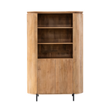 Wandschrank Solana Natur Mangoholz 115 cm