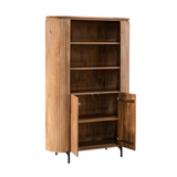 Wandschrank Solana Natur Mangoholz 115 cm