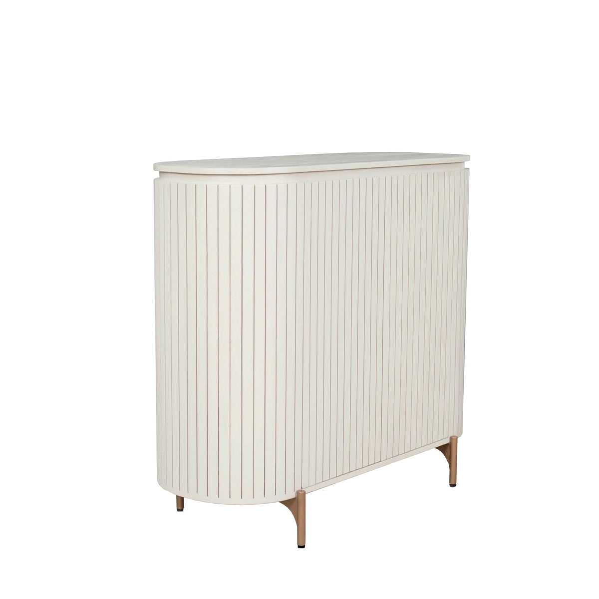 Kabinettschrank Solana Sand Mangoholz 115 cm