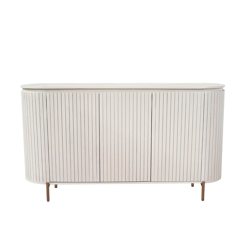 Sideboard Solana Sand Mangoholz in 2 Größen