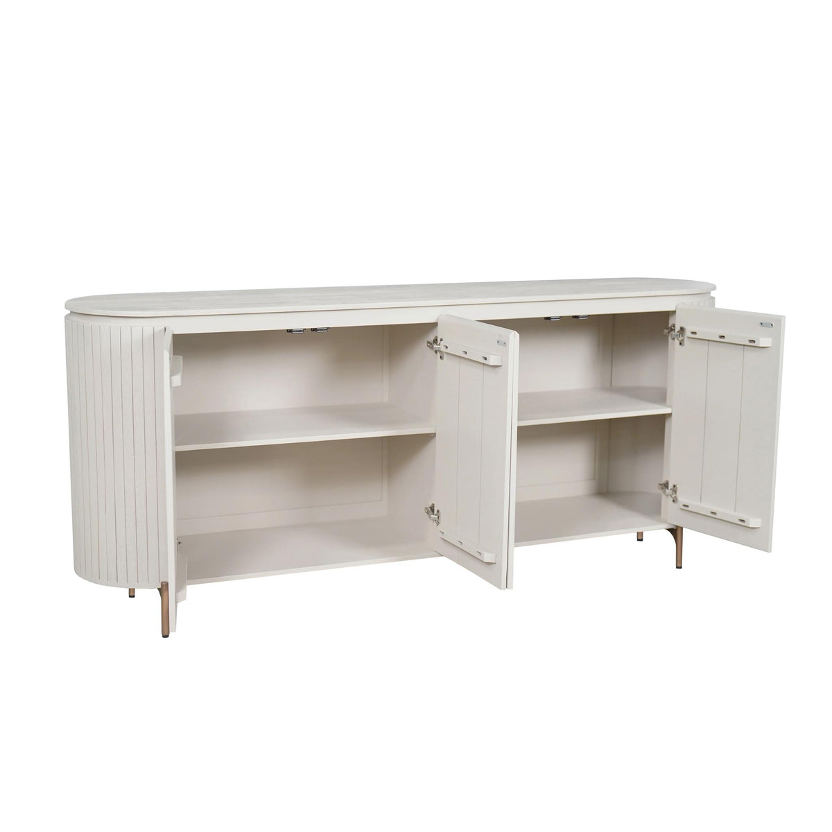 Sideboard Solana Sand Mangoholz in 2 Größen
