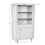 Wandschrank Solana Sand Mangoholz 115 cm