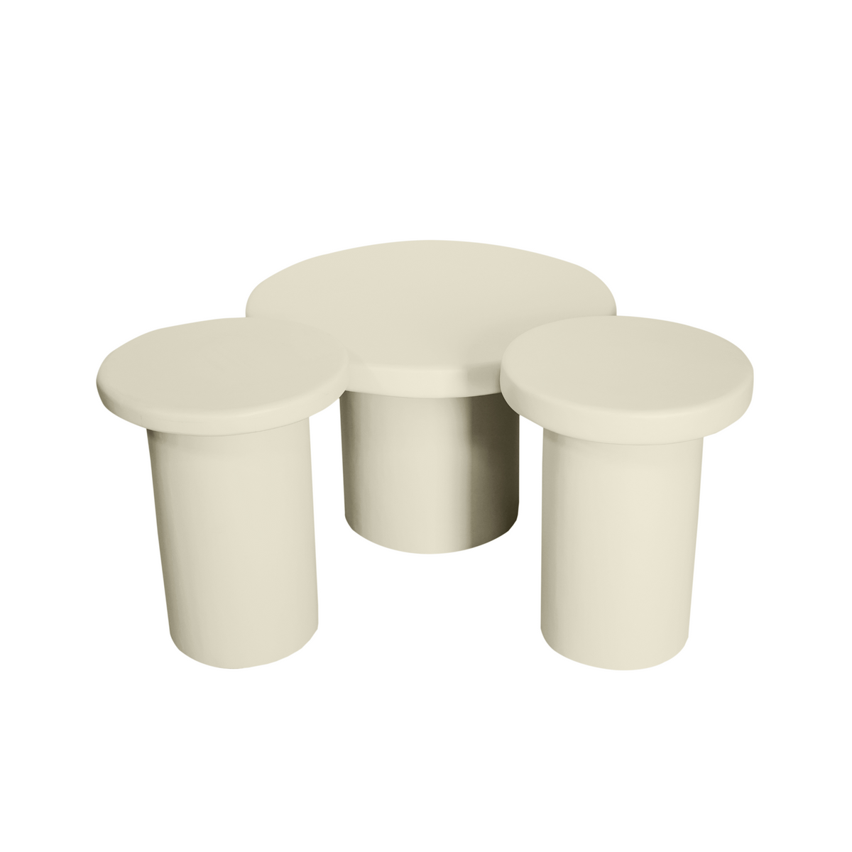 Couchtisch Maya Sand Mangoholz 70 cm