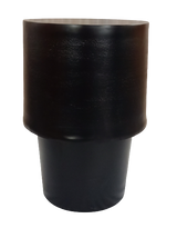 Beistelltisch Kacy Schwarz Aluminium 36 cm