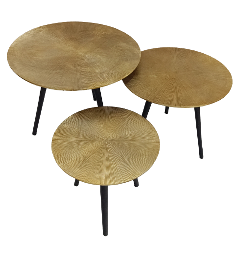 Beistelltisch Ryas Gold Aluminium 49 cm