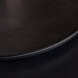 Couchtisch-Set rund Luna Schwarz Aluminium 76 cm