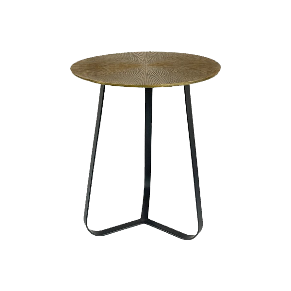 Couchtisch Kate Gold Aluminium 40 cm
